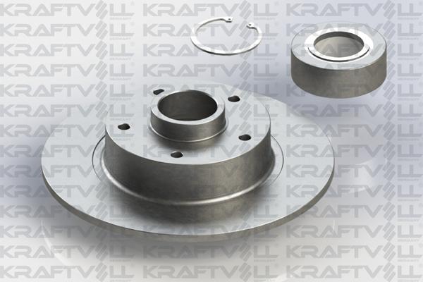 KRAFTVOLL GERMANY 07049407 - Тормозной диск autospares.lv