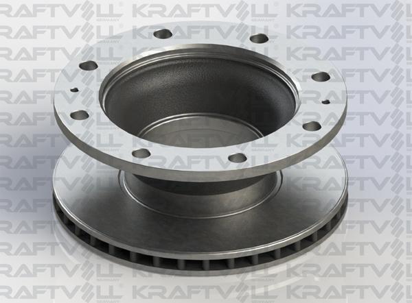 KRAFTVOLL GERMANY 07040625 - Тормозной диск autospares.lv