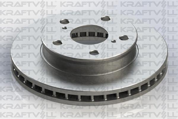 KRAFTVOLL GERMANY 07040198 - Тормозной диск autospares.lv