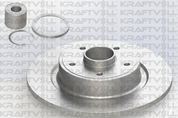 KRAFTVOLL GERMANY 07040880 - Тормозной диск autospares.lv