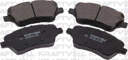 KRAFTVOLL GERMANY 07010064 - Тормозные колодки, дисковые, комплект autospares.lv