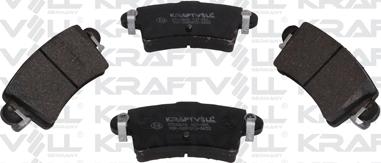 KRAFTVOLL GERMANY 07010018 - Тормозные колодки, дисковые, комплект autospares.lv