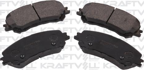 KRAFTVOLL GERMANY 07010073 - Тормозные колодки, дисковые, комплект autospares.lv