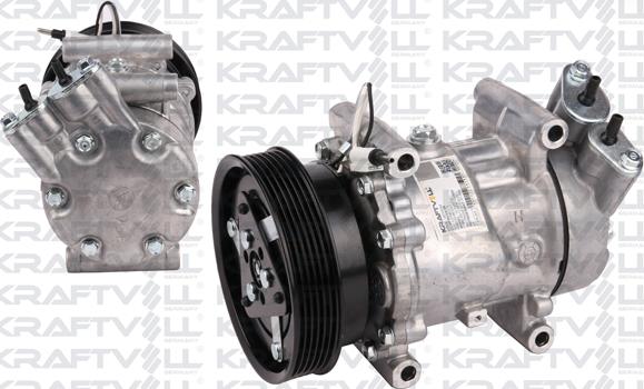 KRAFTVOLL GERMANY 19010054 - Компрессор кондиционера autospares.lv