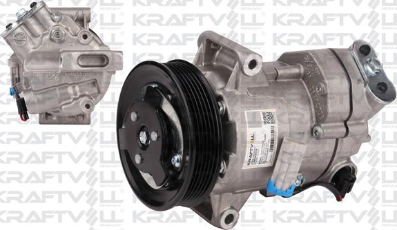 KRAFTVOLL GERMANY 19010069 - Компрессор кондиционера autospares.lv