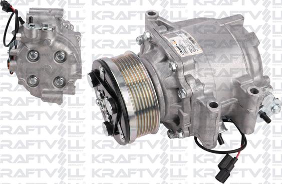 KRAFTVOLL GERMANY 19010068 - Компрессор кондиционера autospares.lv