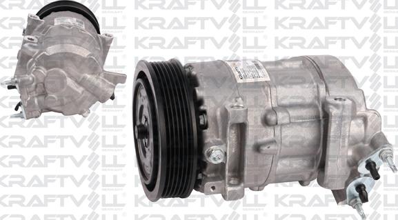 KRAFTVOLL GERMANY 19010007 - Компрессор кондиционера autospares.lv