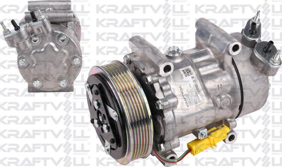 KRAFTVOLL GERMANY 19010026 - Компрессор кондиционера autospares.lv