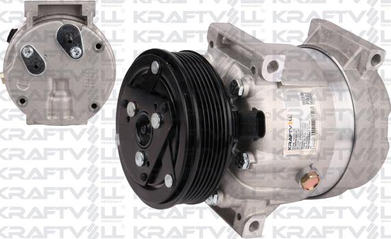 KRAFTVOLL GERMANY 19010079 - Компрессор кондиционера autospares.lv