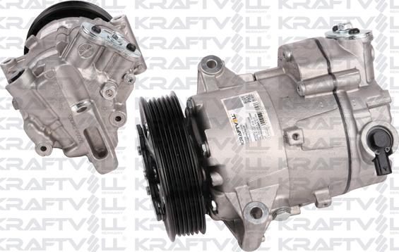 KRAFTVOLL GERMANY 19010076 - Компрессор кондиционера autospares.lv