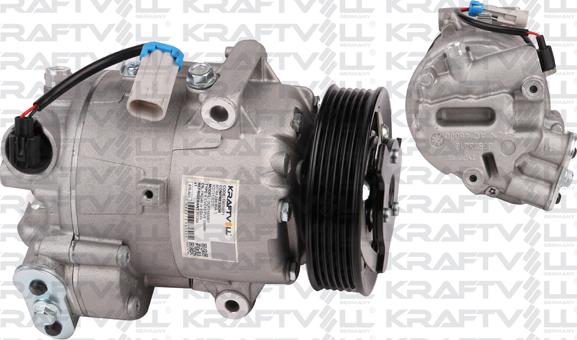 KRAFTVOLL GERMANY 19010071 - Компрессор кондиционера autospares.lv