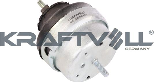 KRAFTVOLL GERMANY 10010346 - Подушка, опора, подвеска двигателя autospares.lv