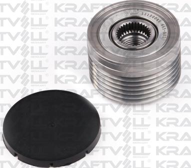 KRAFTVOLL GERMANY 11100045 - Шкив генератора, муфта autospares.lv