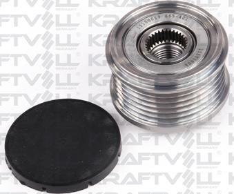 KRAFTVOLL GERMANY 11100008 - Шкив генератора, муфта autospares.lv