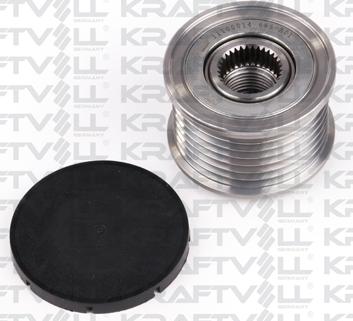 KRAFTVOLL GERMANY 11100014 - Шкив генератора, муфта autospares.lv