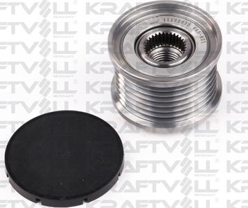 KRAFTVOLL GERMANY 11100035 - Шкив генератора, муфта autospares.lv