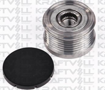 KRAFTVOLL GERMANY 11100030 - Шкив генератора, муфта autospares.lv