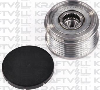 KRAFTVOLL GERMANY 11100021 - Шкив генератора, муфта autospares.lv