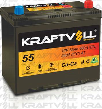 KRAFTVOLL GERMANY 18010005 - Стартерная аккумуляторная батарея, АКБ autospares.lv