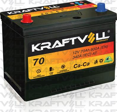 KRAFTVOLL GERMANY 18010011 - Стартерная аккумуляторная батарея, АКБ autospares.lv