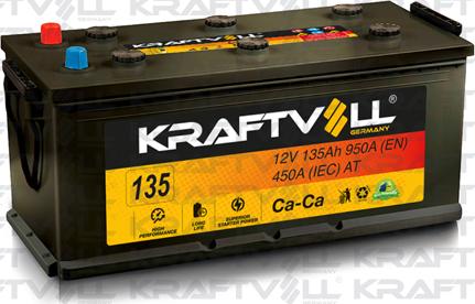 KRAFTVOLL GERMANY 18020003 - Стартерная аккумуляторная батарея, АКБ autospares.lv