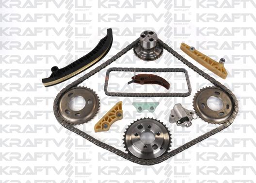 KRAFTVOLL GERMANY 12100060 - Комплект цепи привода распредвала autospares.lv