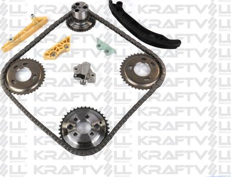 KRAFTVOLL GERMANY 12100063 - Комплект цепи привода распредвала autospares.lv