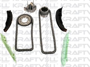 KRAFTVOLL GERMANY 12100009 - Комплект цепи привода распредвала autospares.lv