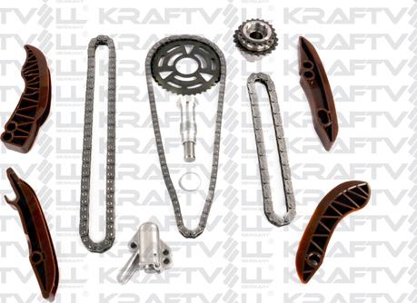 KRAFTVOLL GERMANY 12100006 - Комплект цепи привода распредвала autospares.lv