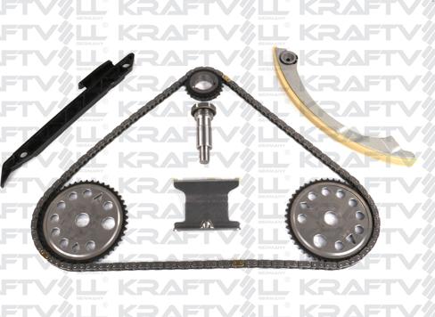 KRAFTVOLL GERMANY 12100089 - Комплект цепи привода распредвала autospares.lv