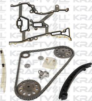 KRAFTVOLL GERMANY 12100085 - Комплект цепи привода распредвала autospares.lv