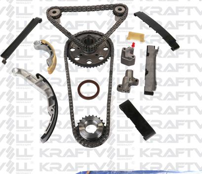 KRAFTVOLL GERMANY 12100079 - Комплект цепи привода распредвала autospares.lv