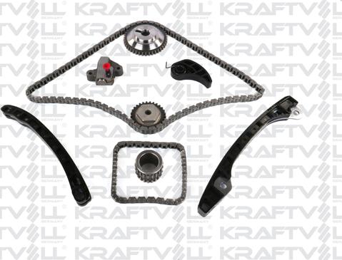 KRAFTVOLL GERMANY 12100077 - Комплект цепи привода распредвала autospares.lv