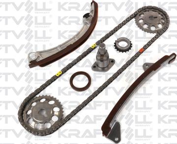 KRAFTVOLL GERMANY 12100109 - Комплект цепи привода распредвала autospares.lv