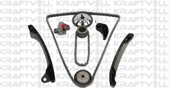 KRAFTVOLL GERMANY 12100106 - Комплект цепи привода распредвала autospares.lv