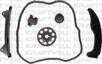 KRAFTVOLL GERMANY 12100111 - Комплект цепи привода распредвала autospares.lv