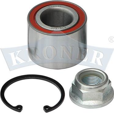 Kroner K151510 - Подшипник ступицы колеса autospares.lv