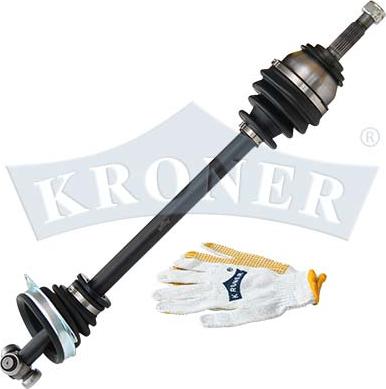 Kroner K100378 - Приводной вал autospares.lv