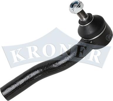 Kroner K301075 - Наконечник рулевой тяги, шарнир autospares.lv
