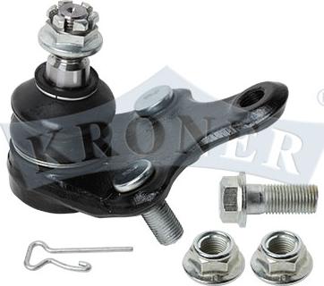 Kroner K330087 - Шаровая опора, несущий / направляющий шарнир autospares.lv