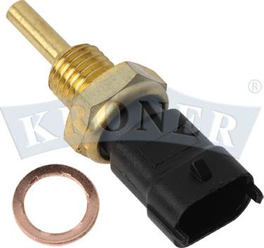 Kroner K204026 - Датчик, температура охлаждающей жидкости autospares.lv