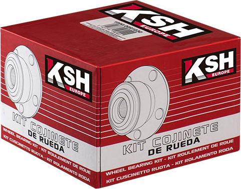 KSH EUROPE 1890.0091036 - Подшипник ступицы колеса, комплект autospares.lv