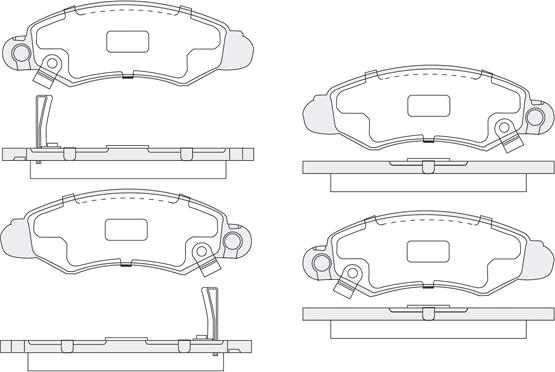 KSH EUROPE 1850.0058118 - Тормозные колодки, дисковые, комплект autospares.lv