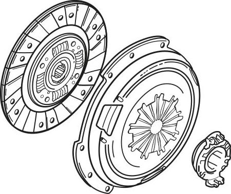 KSH EUROPE 1820.0021010 - Комплект сцепления autospares.lv