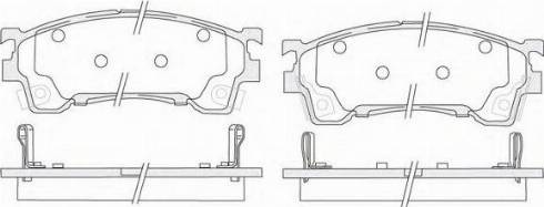 KSH EUROPE 1850.0058091 - Тормозные колодки, дисковые, комплект autospares.lv