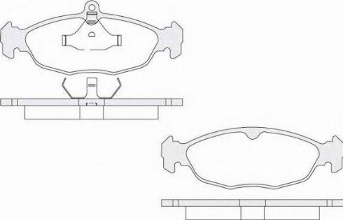 KSH EUROPE 1850.0058158 - Тормозные колодки, дисковые, комплект autospares.lv