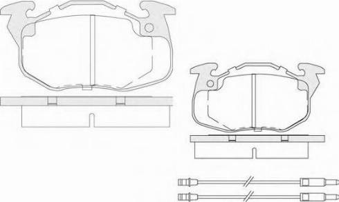 KSH EUROPE 1850.0058152 - Тормозные колодки, дисковые, комплект autospares.lv