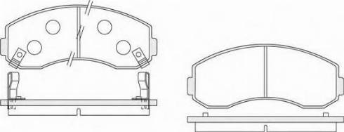 KSH EUROPE 1850.0058137 - Тормозные колодки, дисковые, комплект autospares.lv