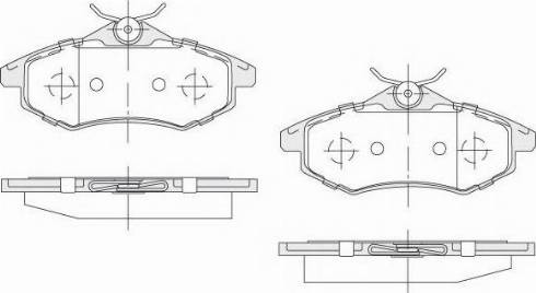 KSH EUROPE 1850.0058214 - Тормозные колодки, дисковые, комплект autospares.lv