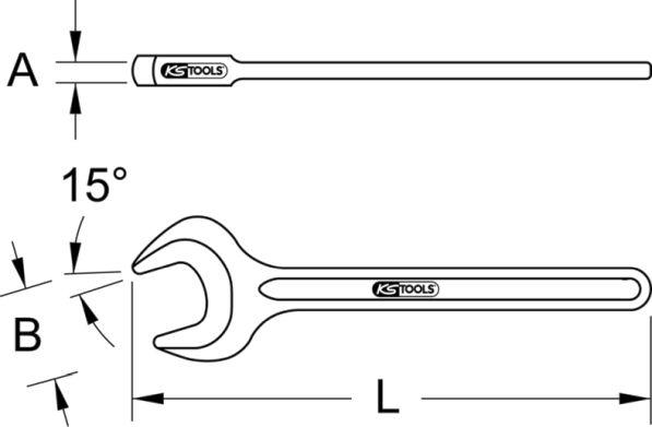 KS Tools BT591822 - Державка, коленчатый вал autospares.lv